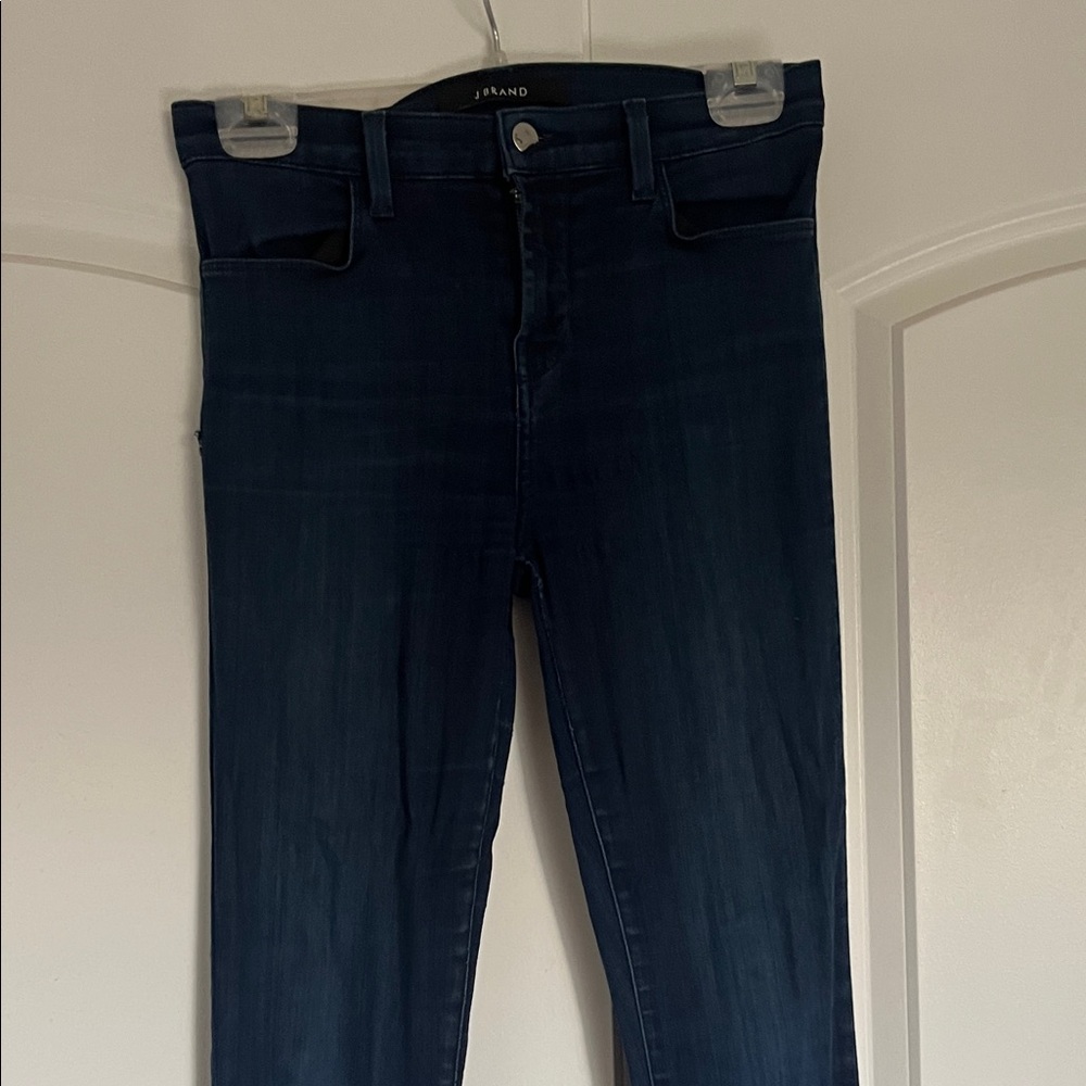 J Brand Dark Blue Skinny Jeans